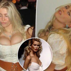 Claudia Schiffer’s Lookalike Daughter Clementine Vaughn Turns Heads with Daring Western Glamour